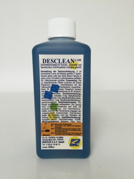 Desinfektion DesClean 1:99 - 500 ml (versch. Duftrichtungen)